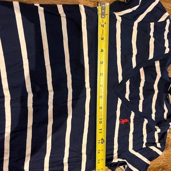2/40$ Polo Ralph Lauren Xs Nautical White And Bleu - Picture 5 of 6